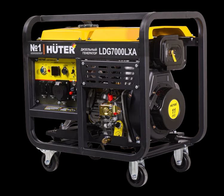 Дизельный генератор Huter LDG 7000LXA